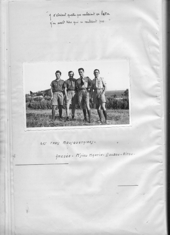 Une photo lgende: Les trois mousquetaires